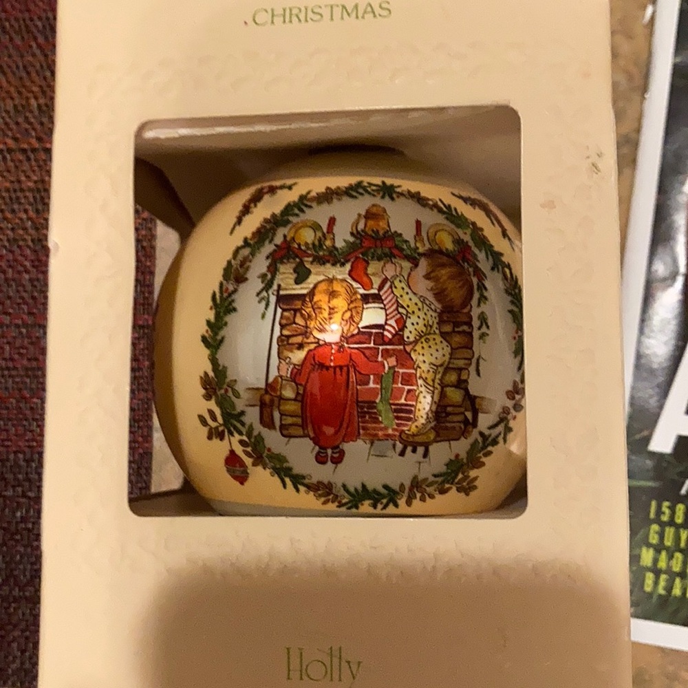 Holly Decorations Ornament